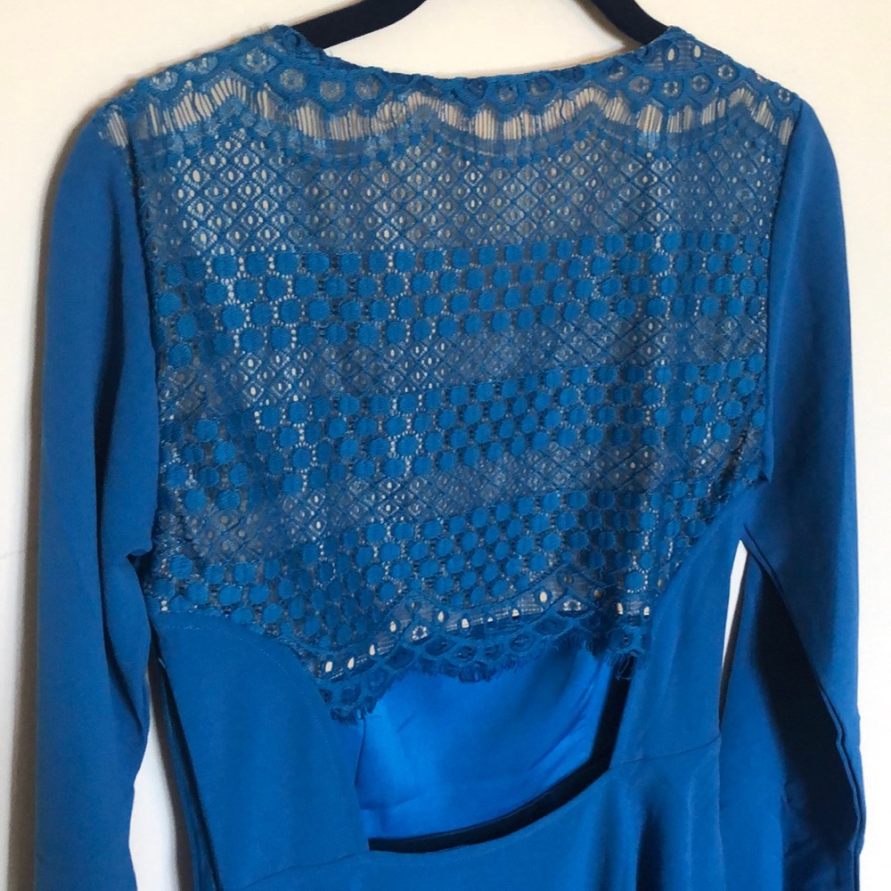 Blue Lace Dress